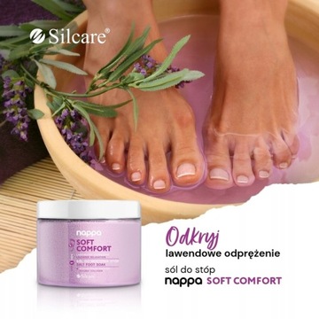 PODO Nappa Soft Соль для ванночек для ног лаванда 1250г