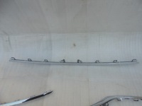 фото thumb №12, Nowe ori оригинальный номер комплект накладки хром бампера перед mercedes eqa a243 21- slask