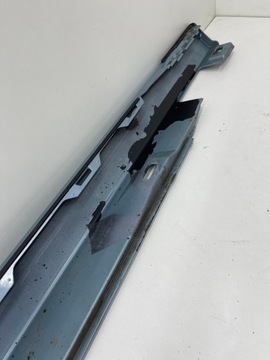 фото thumb №13, Audi a6 c7 планка накладка порога порогова ліва колір ly5r синя