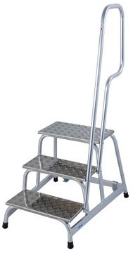 KRAUSE Мобильные монтажные ступеньки 1x3 805089 2,60 м