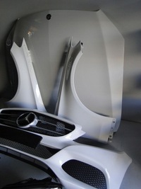 фото thumb №4, Mercedes c класс w205 бампер капот крыло лампа