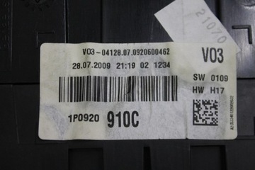 фото thumb №9, Спидометр приборы 1p0920910c leon ii рестайлинг uk