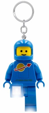 LEGO BRELOK LATARKA LED SPACE CLASSIC ASTRONAUTA NIEBIESKI BLUE