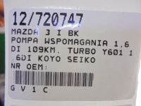 фото thumb №11, Mazda 3 i bk насос гидроусилитель 1,6 di 109km, турбина y601