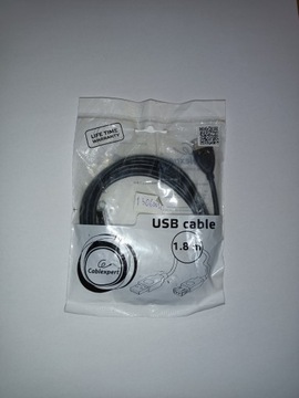 Cablexpert CCP-USB2-AMAF-6 USB-удлинитель, черный, 1,8 м