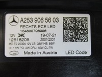 фото thumb №7, Лампа full led multibeam mercedes glc lift права