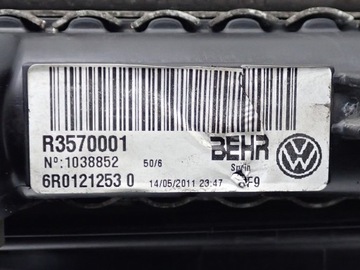 фото thumb №9, Комплект радіатор води кондиціонер вентилятор vw volkswagen polo 6r 6c 1.2i 18r