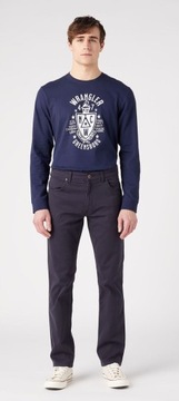 БРЮКИ Wrangler GREENSBORO Темно-синие, ТЕМНО-СИНИЕ W38 L30