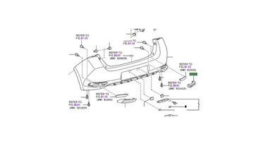 фото thumb №3, Toyota оригінальний номер 52681-02010 захист рамка odblasku зад