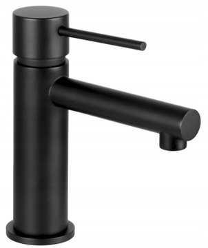 BATERIA umywalkowa BLACK czarna Y długa WYLEWKA