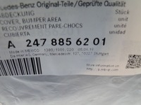 фото thumb №9, Mercedes glb x247 247 решітка права na протитуманна фара w бампер передній