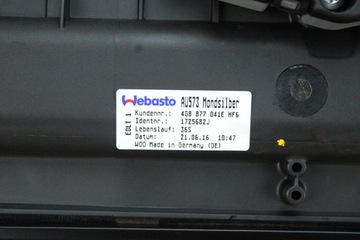 фото thumb №10, Оригинальная панорама люк ролета audi a7 c7 4g8877255a 4g8877041e