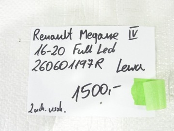 фото thumb №9, Лампа перед ліва renault megane iv 16- 260601197r