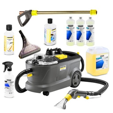 KARCHER PUZZI 10/2 МОЮЩИЙ ПЫЛЕСОС + ХИМИЯ MAX