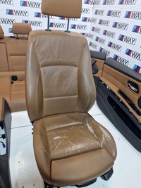 фото thumb №8, Bmw 3 e91 сиденья диван обшивки sport спортивные сиденья подогрев cynamon кожа европа