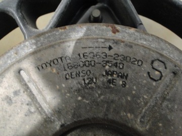 фото thumb №7, Corolla verso 1.6 вентилятор радиатор 16363-23020