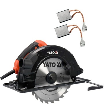 ЭЛЕКТРИЧЕСКАЯ ЦИРКУЛЯРНАЯ ПИЛА YATO ЛАНДШАФТНАЯ ПО ​​ДРЕВЕСИНЕ 235MM 2800W 82154