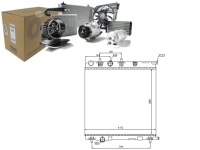 фото thumb №1, Nissens радиатор двигателя citroen c3 ii, ds3