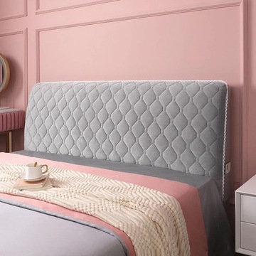 ПОКРЫТИЕ НА ИЗГОЛОВЬЕ СТЁГАННОЙ КРОВАТИ NORDIC, ЗАЩИТНОЕ, МЯГКОЕ, 70x180СМ