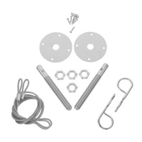 фото thumb №5, 1 набір швидкого zatrzaskowania фаркопа капот швидкий засувка бампера зачіп капот автомобіля кронштейн бампера