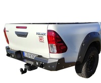 фото thumb №11, Бампер задній сталевий hd długie боки do toyota hilux revo 2015 off road