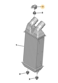 фото thumb №8, Кронштейн радіатора psa psa 1312a3