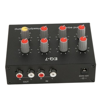 7-полосный цифровой эквалайзер RCA DC5V-12V