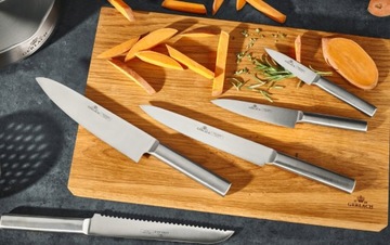 Ножи Gerlach Ambiente OAK в деревянном бруске