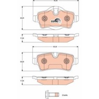Гальмівні колодки гальмівні перед do mini Ціна, фото thumb