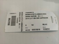 фото thumb №9, Skoda superb кришка заливання пального 3t9809857a