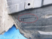 фото thumb №7, Mercedes glk w204 204 подкрылок правое перед передние