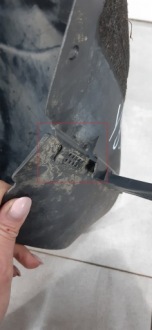 Opel astra j iv подкрылок правый перед правое передние 13382122 с Разборки, фото thumb