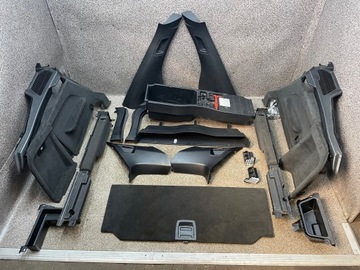 фото thumb №9, Прокладка 7os диван сидіння шкіра чорна салон багажника ремені bmw e70 x5