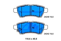фото thumb №1, Ate тормозные колодки тормозные nissan pathfinder iii xterra