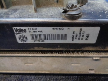 фото thumb №8, Радіаторів вентилятор fiat croma 2 ii 2.2 16v бензин 2005-2011r.