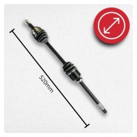 Приводной вал правый  renault espace iv 2.0 dci механическая коробка передач новая Оригинал, фото thumb