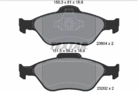2360406 тормозные колодки ham. ford p. fusion 02- textar Цена, фото thumb