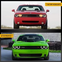 фото thumb №6, Фары лампы led перед dodge challenger 15-22