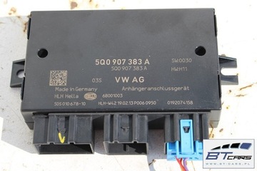 фото thumb №14, Vw golf 7 vii hak буксирувальний + балка зад задня бампера + модуль блок керування 5