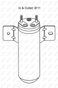 фото thumb №15, Nrf осушитель кондиционера land rover freelander i 1.8 2.0d 2.5