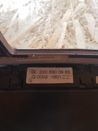 фото thumb №4, Mercedes klasa s w220 рамка радіо кондиціонера