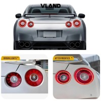 фото thumb №10, Лампы задние l+r led диодные рестайлинг вид red nissan gtr gt-r r35 2008-2025