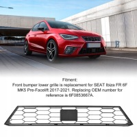 фото thumb №12, Решітка решітка середня бампера seat ibiza fr