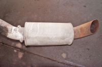 Tu005 cadillac escalade iii ^ 6.2i гасник вихлоп g4-3825 Ціна, фото thumb