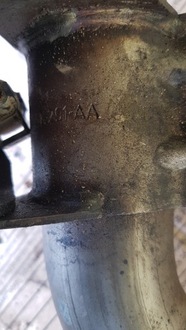 фото thumb №5, Труба выхлопная коллектор jaguar xj aw93-5e212-ac