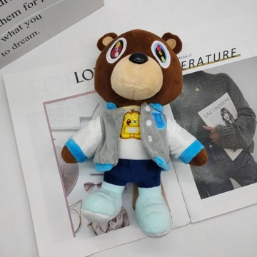 МЕДВЕДЬ-МАСКОТ KANYE DROPOUT BEAR PLUSH 26CM