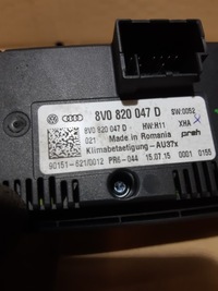 фото thumb №8, Audi a3 8v панель кондиціонера повітропровід 8v0820047d