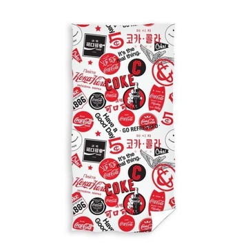 Ręcznik bawełniany 70x140 Coca Cola