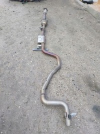 фото thumb №1, Mercedes w177 2.0 cdi 654920 гаситель конечный труба выхлопная катализатор полный