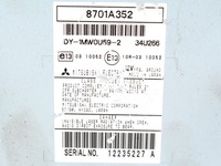 фото thumb №7, Радио cd проигрыватель mitsubishi outlander ii 8701a352